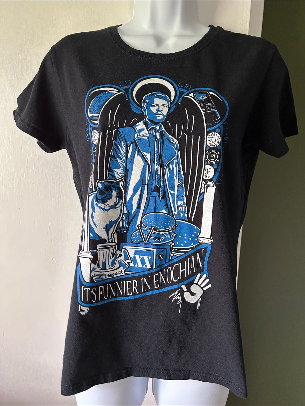 Supernatural - Castiel Graphic Tee